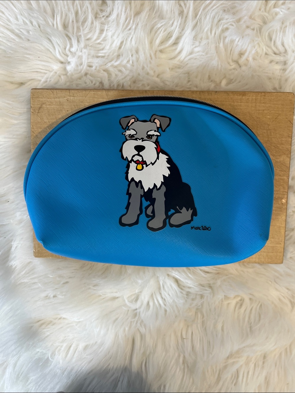 Marc Tetro Schnauzer Make-Up Bag